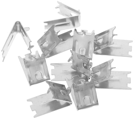 Veemoon 10pcs Freezer Shelf Support Clips for Cooler and Freezer Shelf Clips Organizing and Maximizing Space Commercial and Residential Use Ensuring Durability