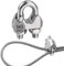 huruirui M3 Morsetti per Cavo Acciaio Morsetti Stendibiancheria Inox 304 U Serracavo Acciaio per Fune D'Acciaio Diametro 3mm 20pcs morsetti Serracavo Clip