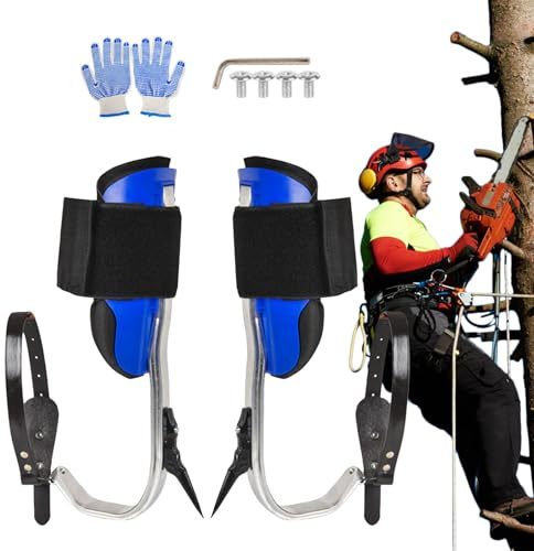 Klettersteigeisen – tragbare Kletterausrüstung mit Krallen, sicheres vielseitiges Werkzeug für Profis, Sportler, Expeditionen, Dschungel, Outdoor, Indoor, für Sport