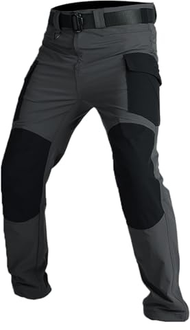Générique Jean Blanc Homme, Genouillere Escalade Pantalons Treillis de Marche, Femme Zippée Jogger Randonnée Grande Taille Chino Vetement Randonnee Pantalon Travail Enfant, Short Cargo Homme, L