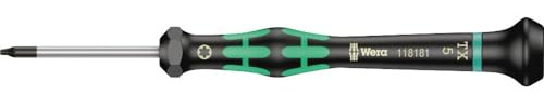 Wera 2067 Elektroniker-Torx HF-Schraubendreher mit Haltefunktion, TX 5 x 40 mm, 05118181001