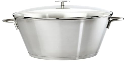 CRISTEL BC40MPB Casserole avec Couvercle Grande Tablée