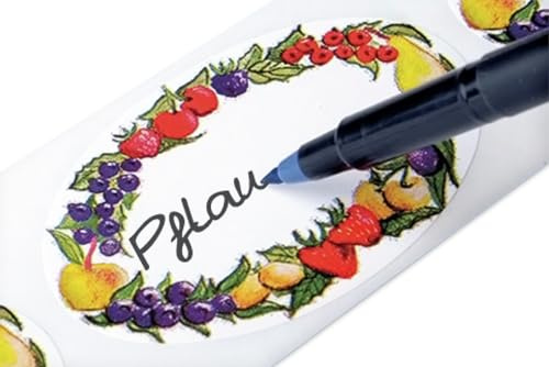 Wenko Haushaltsetiketten Obstrand inkl. Dispenser,1 Pack.