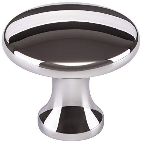 1 x Pomo para mueble DENISE de SOTECH cromo pulido Ø 29 mm - diseño y funcionalidad - pomo tirador de cocina pomo de cocina