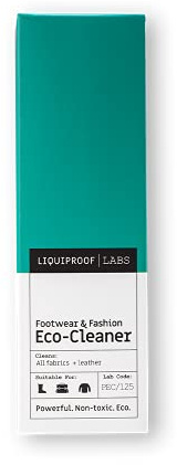 Liquiproof LABS Footwear & Fashion Cleaner 125ml | Eco-Friendly Concentrated Shoe & Clothing Wash | Safe for Suede, Leather, Canvas & All Fabrics