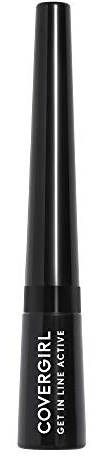 COVERGIRL GET IN LINE ACTIVE LIQUID LINER EYELINER N.350 INK BLACK 2.5 ml IMPORT
