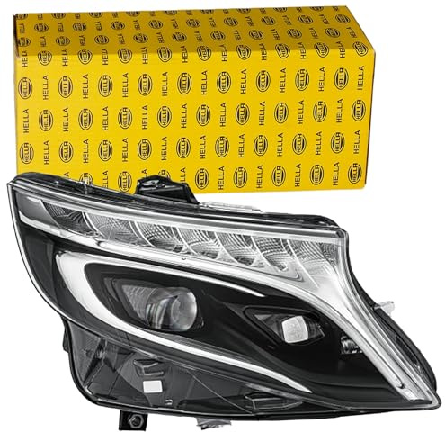 HELLA 1EX 011 284-281 LED Scheinwerfer - MERCEDES-BENZ VITO Tourer (W447) | Kompatibel mit: MERCEDES-BENZ eVITO Kasten, eVITO Tourer, MARCO POLO Camper, V-CLASS, VITO Kasten, VITO Mixto, VITO Tourer