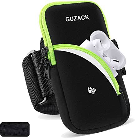 Phone Holder for Running Armband for iPhone 14 15 Pro Max 13 12 11 X XS XR 8 7 6 Plus SE Samsung Up to 6.9'' Cell Phone Arm Bands Bag with Key Card Pocket for Walking Exercise Workout Fitness