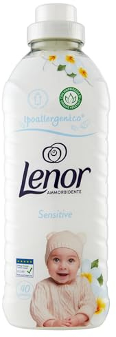 Lenor Weichspüler für Wäsche, Sensitiv, bietet langanhaltende Frische, um frische Bettwäsche bis zu 1 Woche zu erhalten