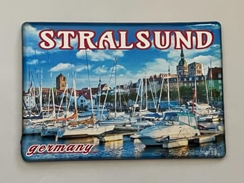 Stralsund Mecklenburg Vorpommern-Souvenir-Kühlschrankmagnet, Stralsund Magnet
