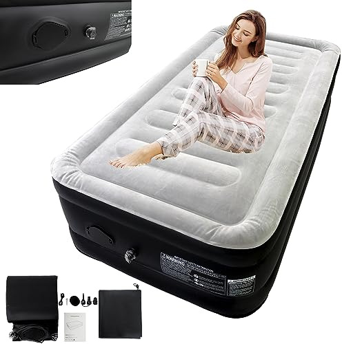 ACXIN Cama para invitados, colchón hinchable, colchón de aire, colchón de aire, autoinflado, incluye bomba de aire y bolsa para acampar/hogar, 187 x 90 x 46 cm, colchón de aire para 1 persona, hasta