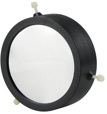 Pcivzxam 1 Pièce de Filtre Solaire de 60 mm à 90 Mm, Film sans Barde, Film de Planétarium, Lentille à Membrane Solaire Noire
