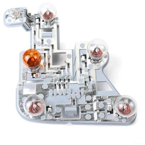 RANRAO Rechte Rückleuchte Lampenfassung mit Leuchtmittel für Mercedes W204 08–15 A2048201500 (A2048201500), C83B6O4WF5V66BD8K76YU40G