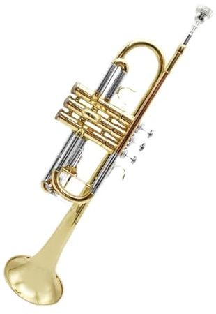 Professionelles Musikinstrument Trompete Dreiton-Trompete In C Für Erwachsene Und Anfänger Im Blechblasinstrumentenspiel