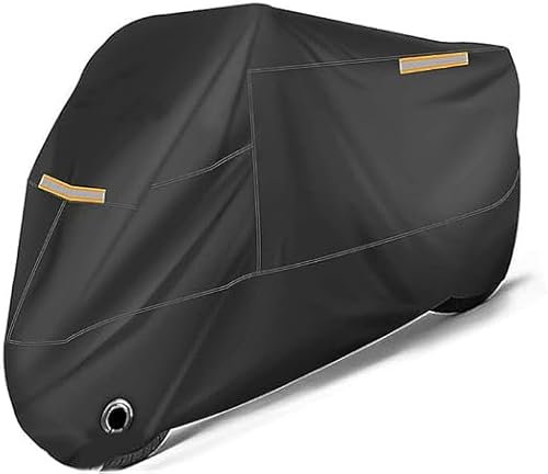HJKJNBF Motorradabdeckung, für Kawasaki Versys 1000 Wasserdicht Winterfest Motorrad Garage Plane In-Outdoor,XXXL