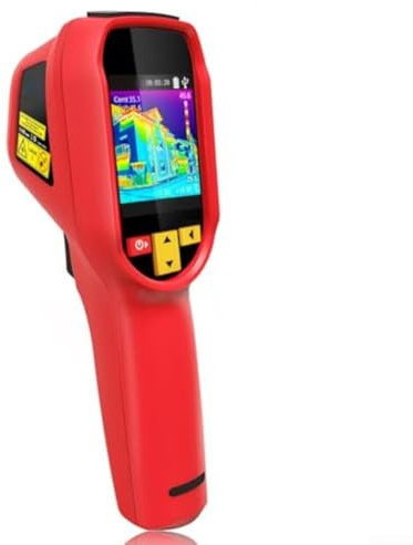 DAZZLEEX Termocamera HX1 240×240 Risoluzione termocamera a infrarossi con 15 tavolozze di colori, intervallo di temperatura da -20°C a 550°C, batteria ricaricabile per ispezione del riscaldamento a