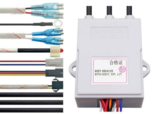 FUANA Gas Water Heater Pulse Ignition Controller for LPG Natural Gas Appliances, 3-Wire DC3V Input 12KV Output Dual Point Electric Tester Sensor Receiver