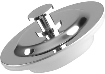 Hopzab Universal Bath Plug UK with Removable Stainless Steel Filter Basket,Drain Stopper for Bathtub and Bathroom Sink,British Standard Bath Stopper,Sink Stoppers Replace for Bathroom and Kitchen
