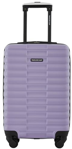 Travelers Club 22-Inch Gilroy Rolling Hardside Carry-On Luggage, Heirloom Lilac