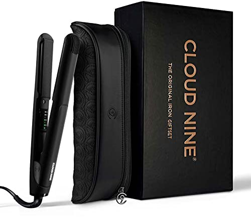 CLOUD NINE The Original Iron - Elektrisch betriebener Haarglätter - Mit mineralisch angereicherten & beweglichen Keramikplatten - Haarfreundliche Styling-Technologie für gesünderes, glänzendes Haar