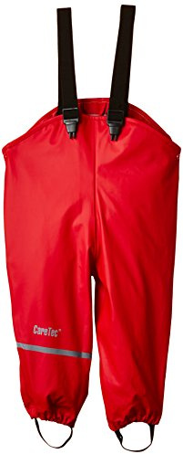 CareTec Pantalon de Pluie Enfant et Bebe, Rouge (Red 402), 104