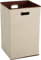 Amazon Basics Rectangular Cesta Plegable para la Colada, Beis,Marrón