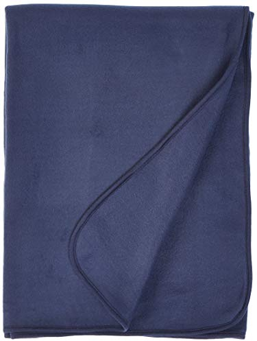 SNUGGLES Fleece Blanket NAVY BLUE Each