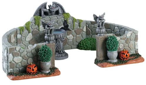 Lemax Grey Gargoyle Gardens, Set of 6#83350