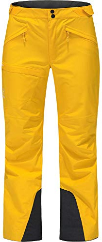 Haglöfs Skihose Frauen Lumi Form Pant wasserdicht, Winddicht, atmungsaktiv Pumpkin Yellow XS XS