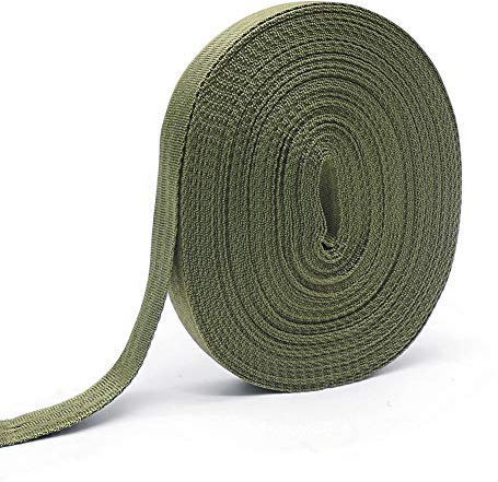 Shintop Tree Ties,65 Feet/20 M Heavy Duty Nylon Plant Ties Webbing Strap for Garden Stakes Supports Tree Straps Long Rope