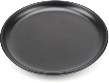 ASUNFO Plateau de service décoratif rond pour bijoux, collier, bracelet, décoration de fête de mariage, femmes et filles, noir givré, 14 cm