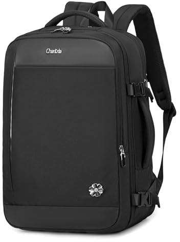 BAIGIO Damen Rucksack Handgepäck Flugzeug 15,6 Zoll Loptop Travel Backpack Modern Business Schulrucksack 45x30x24 Elegant Reiserucksack Handtasche mit Vielen Fächern für Schule Teenager Arbeit