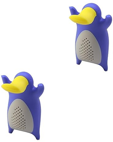 Alipis 2 Pièces Passoire à Thé Pour Animaux Boules De Thé Feuille Volante Filtre à Thé Aux Fruits Thé En Silicone Infuseur De Feuilles De Thé Filtre à Thé En Feuilles Diffuseur Animal
