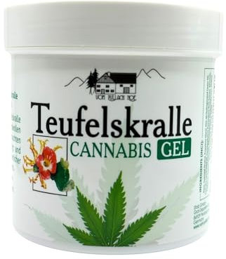 Gel de chanvre, baume relaxant, crème pour les muscles et les articulations avec Harpagophytum, crème pour usage topique