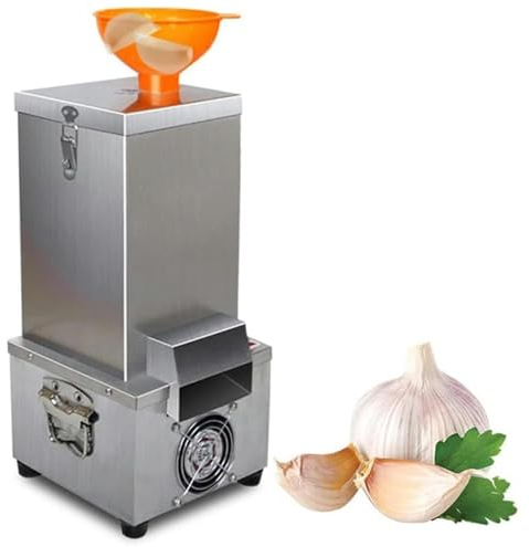 Pelapatate Automatico For Aglio, Separatore Elettrico For Pelapatate For Aglio, Utensile For Pelare L'aglio, Pelapatate In Acciaio Inossidabile, Sbucciatore Multifunzionale For Aglio For Commerciale