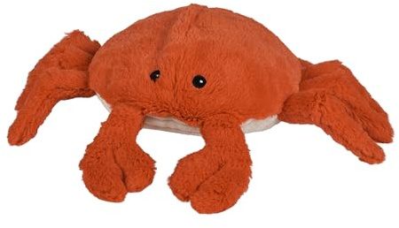 Warmies Plüsch-Krabbe, mikrowellengeeignet, gewichteter Teddy mit französischem Lavendelduft, heiß oder kalt für kühle Entspannung und warme Erleichterung