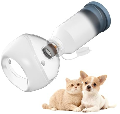 FURGUARD Katzen-Inhalator-Abstandshalter, für Katzen und kleine Hunde, Haustier-Aerosolkammer mit Silikonmaske, für Erste Hilfe zu Hause oder draußen (S)