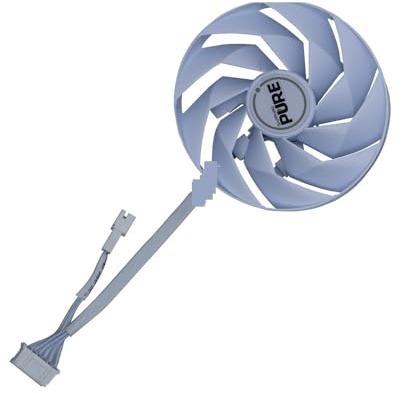 FDMOZRE Enfriador de GPU FD10015M12D, Ventilador Tarjeta gráfica para Sapphire Pure RX 7700 XT 12G, 7800 16 GB, Pulse 7900 20G(1Pcs Fan C)