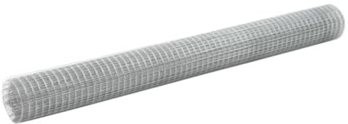 Panneau Bois Exterieur, Grillage pour volière acier galvanisé 10x1,5 m argenté, Haie Artificielle pour Balcon, Terrasse, Extérieur