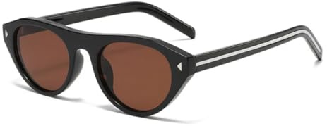 MUTYNE Cat-Eye-Sonnenbrille in Bonbonfarben, Damenmode, ovale Sonnenbrille mit Nieten