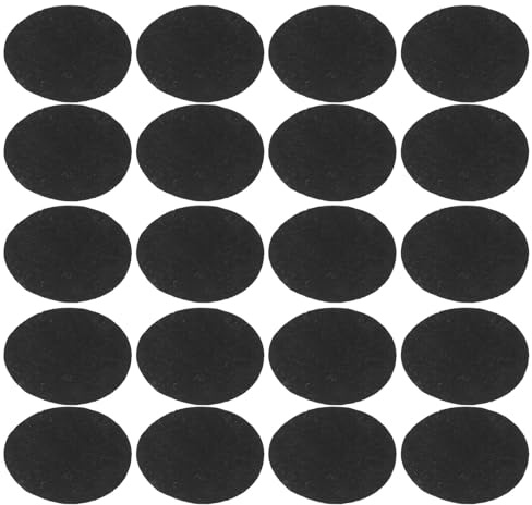 HEMOTON 20 Almohadillas Redondas para Macetas de 5 Cm, Esteras Inferiores No Tejidas para Drenaje y Protección Antideslizante, Reutilizables y Transpirables para Jardín y Bonsái