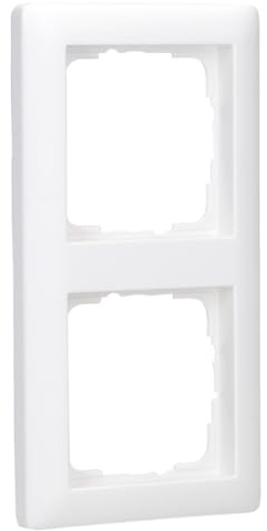 Gira System 55 Reinwei matt, Schalter & Steckdosen - Set Auswahl | Modulares Kombi-Set für Unterputz-Montage - Rahmen, Wippen und Einsätze für individuelle Elektroinstallation