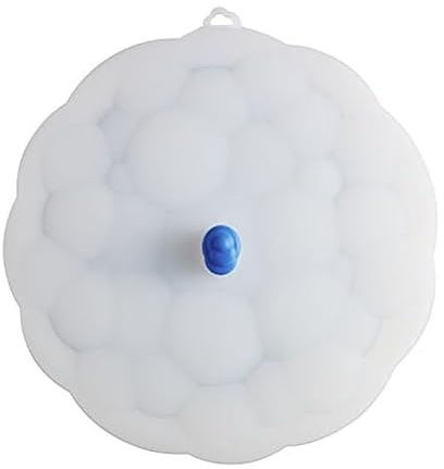 Chef'n Cloud Cover Silicone Universal Lid for Pots, 11 Inch, Frost/Pacific