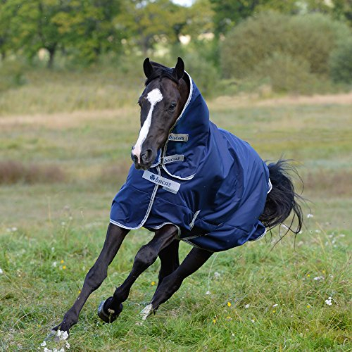 Bucas Freedom Turnout Light Full Neck - Navy, Größe:140