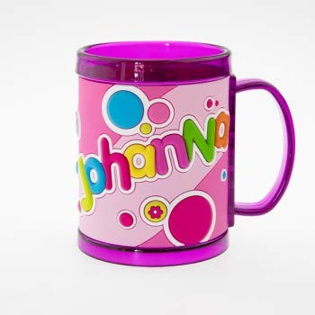 H+H 03873010031 Kinderbecher-Namensbecher, Mehrfarbig