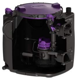 KESSEL Hebeanlage Aqualift S 100 Mono, GTF 1250, freie Aufstellung 28512