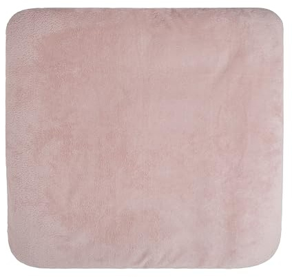 Baby's Only - Baby Wickelauflagenbezug 75x85 cm - Wickelauflage Cozy - Bezug für Wickelunterlage - Aus Teddy-Stoff - Alt Rosa