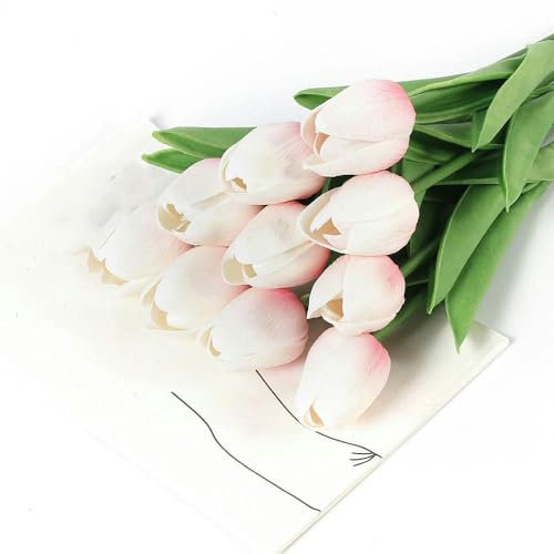 29 cm Kunstblumenstrauß 10/5 Stück PE-Schaum Kunstblume für Hochzeitszeremonie Dekoration Zuhause Zimmer Garten Blumenstrauß Dekor-K03-10 Stück