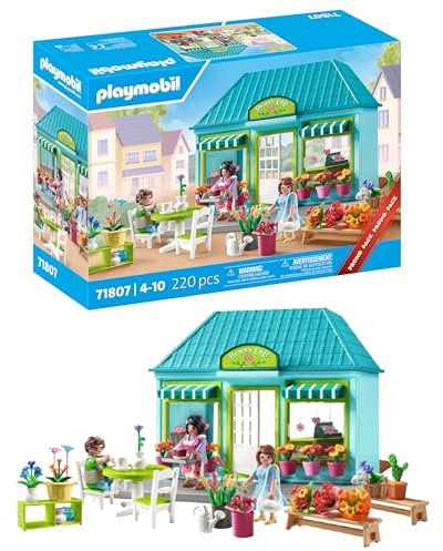 PLAYMOBIL | My Life | Tienda de Flores | Juguete para niños y niñas a Partir de 4 años | 71807