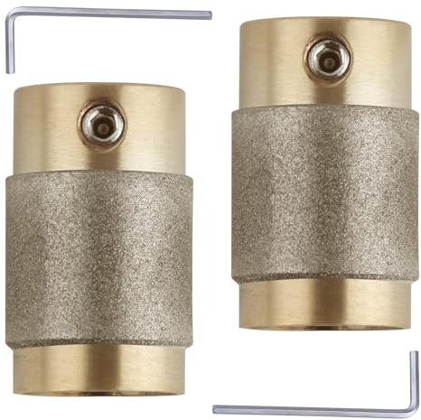 SPEEDWOX Glass Grinder Bits 3/4 Stained Glass Drill Bits Stained Diamond Grinder Bit Head Tools Stain Tools And Supply Diamond Grinding Wheel Stained Ceramic Glass Abrasive Tool for Stained Glass